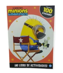Libro Actividades Minions C/100 Sticker Vertice