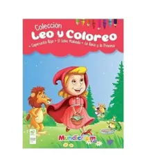 Libro Cuentos Leo y Coloreo Mundicrom 0