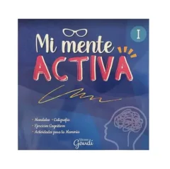 Libro Mi Mente Activa Tomo 1 Ediciones Gaudi