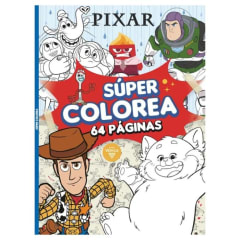 Libro Super Colorea 64 Paginas Vertice Pixar