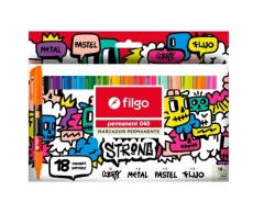 Marcador Perm.040 Srong 18un Filgo