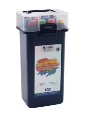 Marcador Artistico Sketch Premium D/Punta 12col Mooving
