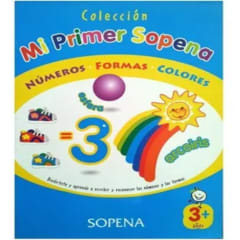 Libro Mi Primer Sopena Numeros Formas y Colores
