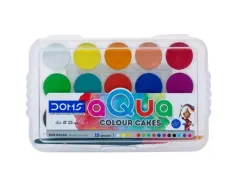 Mini Acuarelas 15col + Pincel Doms