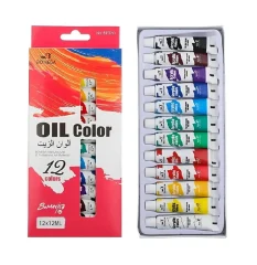 Set de Oleos 12 col 12ml Bomega