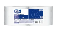 Papel Higienico Jumbo 500mts x 4 rollos 52093 Elite