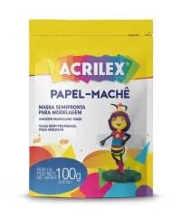 Papel Mache 100g Acrilex