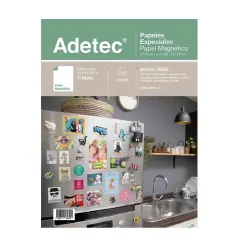 Set 5h Papel Magnetico 650gms Injet Adetec