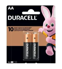 Pilas Alcalina 2 x AA Estándar Duracell