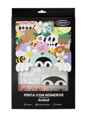 Set Pinta con Numeros Ilust Godersi Artel