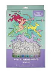 Set Pinta con Numeros Ilust Burhoy Artel