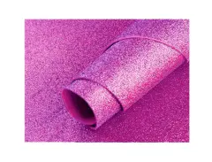Pliego Goma Eva C/Glitter 40x60cm Fucsia Importada