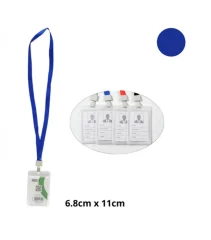 Portacredencial Azul Nuovo