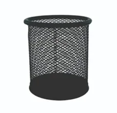 Portalapices Metalico Negro Importado