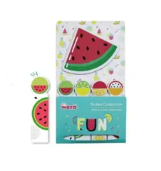 Set Pos It Sticky Frutas Fun Wero