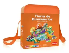 Puzle Familiar Tierra de Dinosaurios Mundicrom