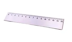 Regla Plastica 15cms Importada