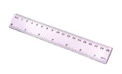 Regla Plastica 20cms Importada