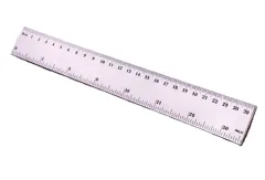 Regla Plastica 30cms Importada