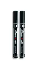 Set 2 Marcadores Perm. Negro Bis Stabilo