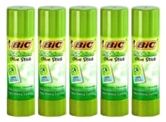 Pack 5 Adhesivo Stick Fix Grande 36grs BIC