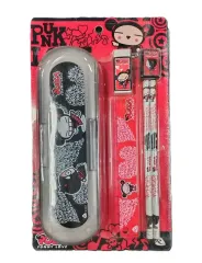 Set 6 piezas Estuche Plastico Pucca Rhein