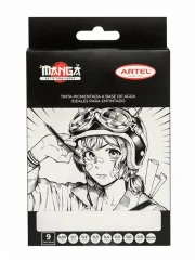 Set 9 Tiralineas Manga Artel