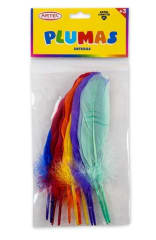 Pluma Completa Colores 12Pcs 2