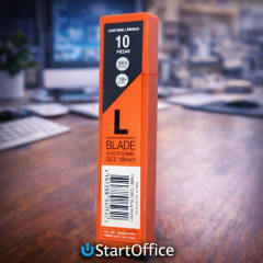 Set Rpto 10 Cuchillos Cartonero Gde Dorco