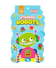 Set 250 Sticker Robots Artel