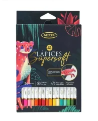 Lapices Colores Super Soft 36col Artel