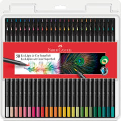 Lapiz Color Super Soft 50 Col Faber Castell