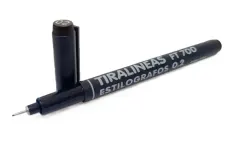 Lapiz Tiralinea Negro 0,2mm Proarte
