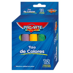 Tiza 12 Colores Proarte