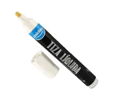 Tiza Liquida Color Blanco Pointer