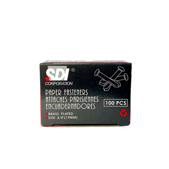 Set 100 Chinches Mariposa 19mm SDI1