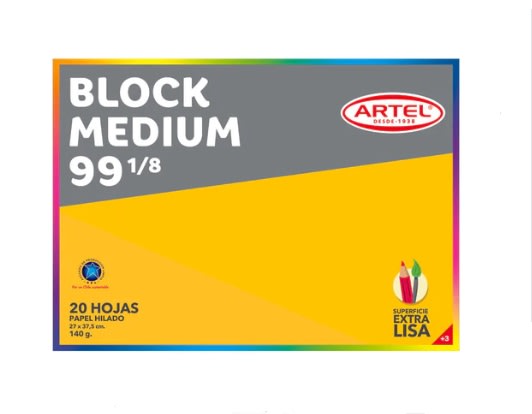 Block Medium 99 1/8 20h Artel1