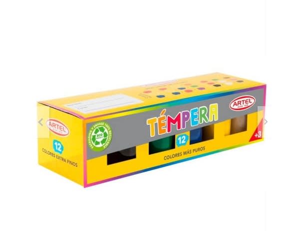Est Temperas 12col 15ml Artel1
