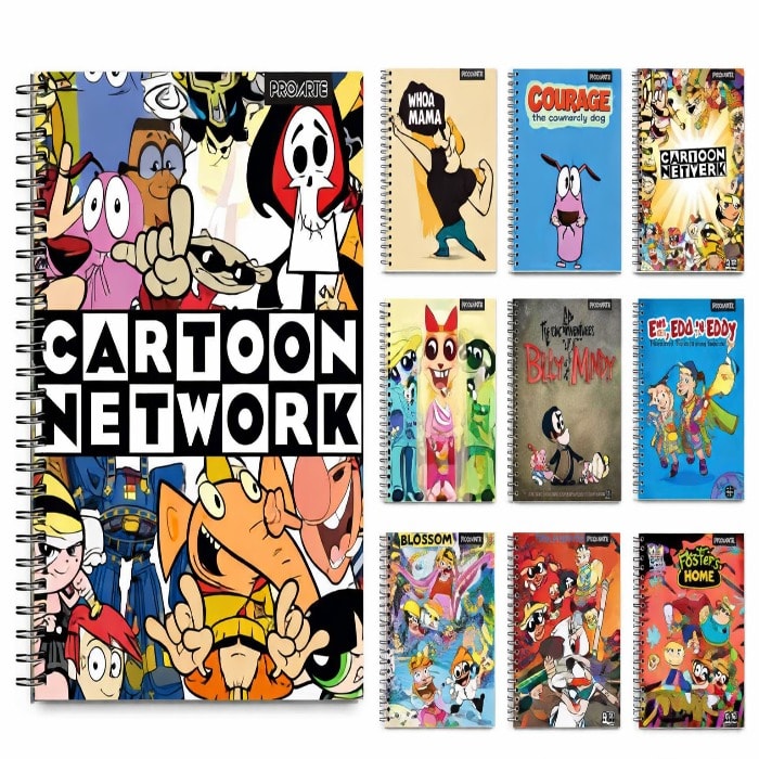 Pack 10 Cuad Univ 100hjs ED Mat7 Cartoon Network1