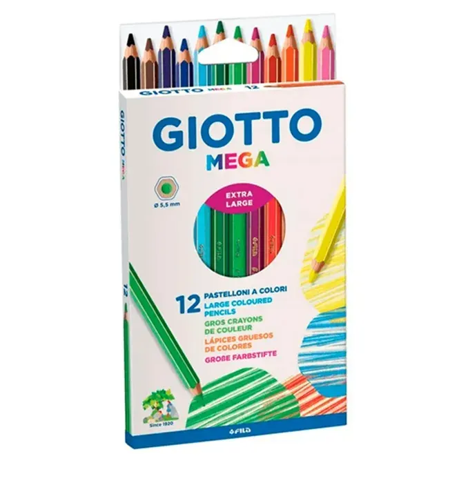 Lapices 12 Jumbo Giotto1