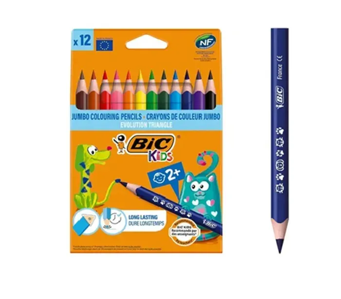 Lapices 12 Jumbo Bic1