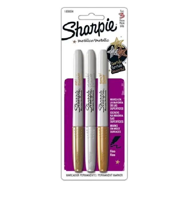 Bl Marcadores 3 Colores Met Sharpie1