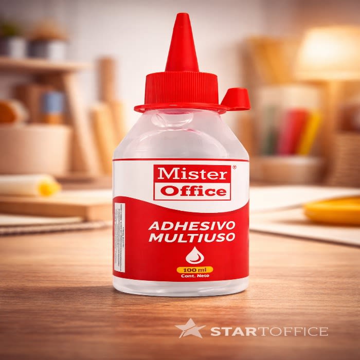 Adhesivo Mutiuso Transp 100ml Mister Office1