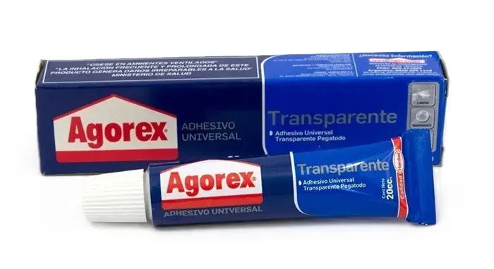 Adhesivo Transparente 20cc Agorex1