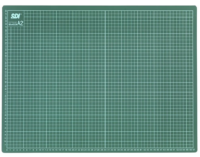 Base Corte Verde 60x45cm Cuadriculada A2 Importada1