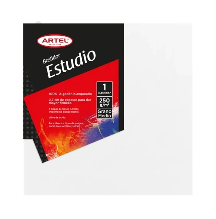 Bastidor Estudio 30x30 250g/m2 Artel1