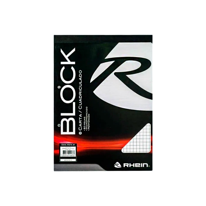 Block Apunte Lineal 80H Angosto Rhein1