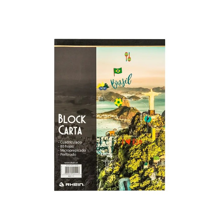 Block Apunte Carta 80h Travel Rhein1