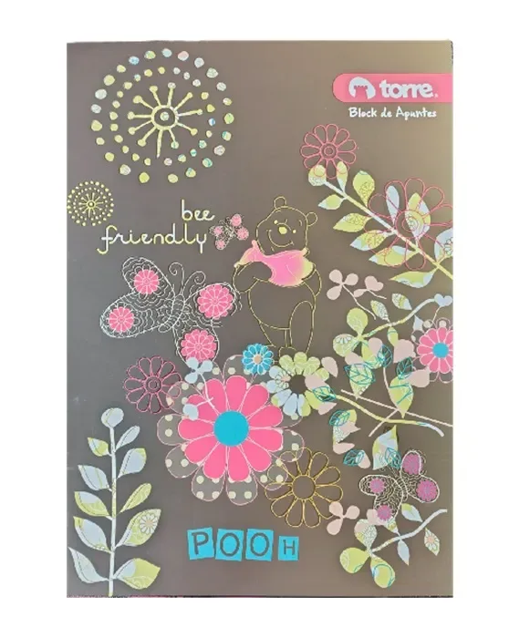 Block Matematicas 7mm T/Carta 80h Winnie Torre3