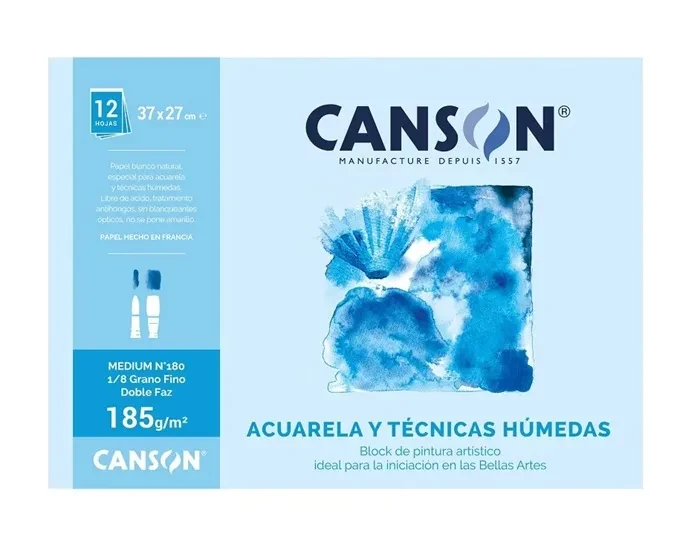 Block 37x27 185grs 12h Canson1